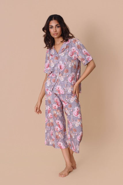 Violet Whisper Culotte Set