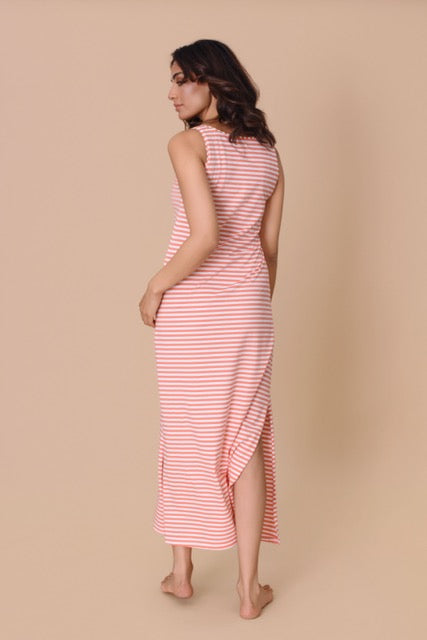 Coral Glow Dress