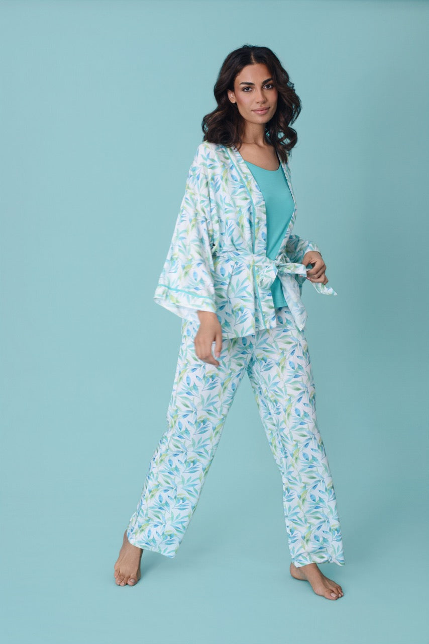 Aqua Leaf Set