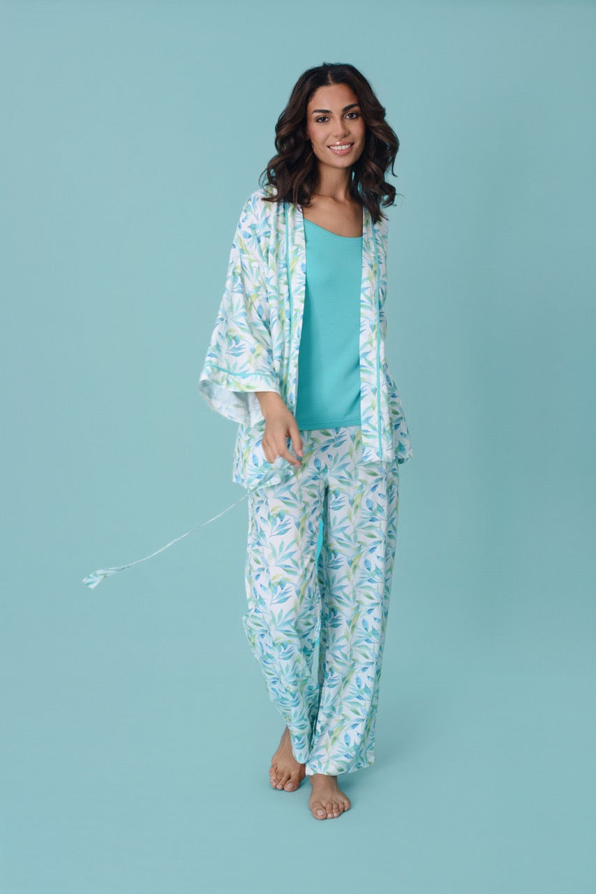 Aqua Leaf Set