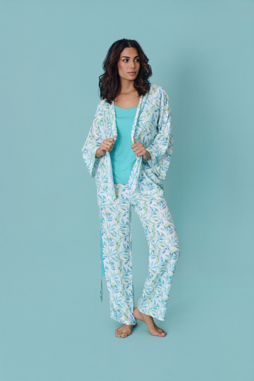 Aqua Leaf Set