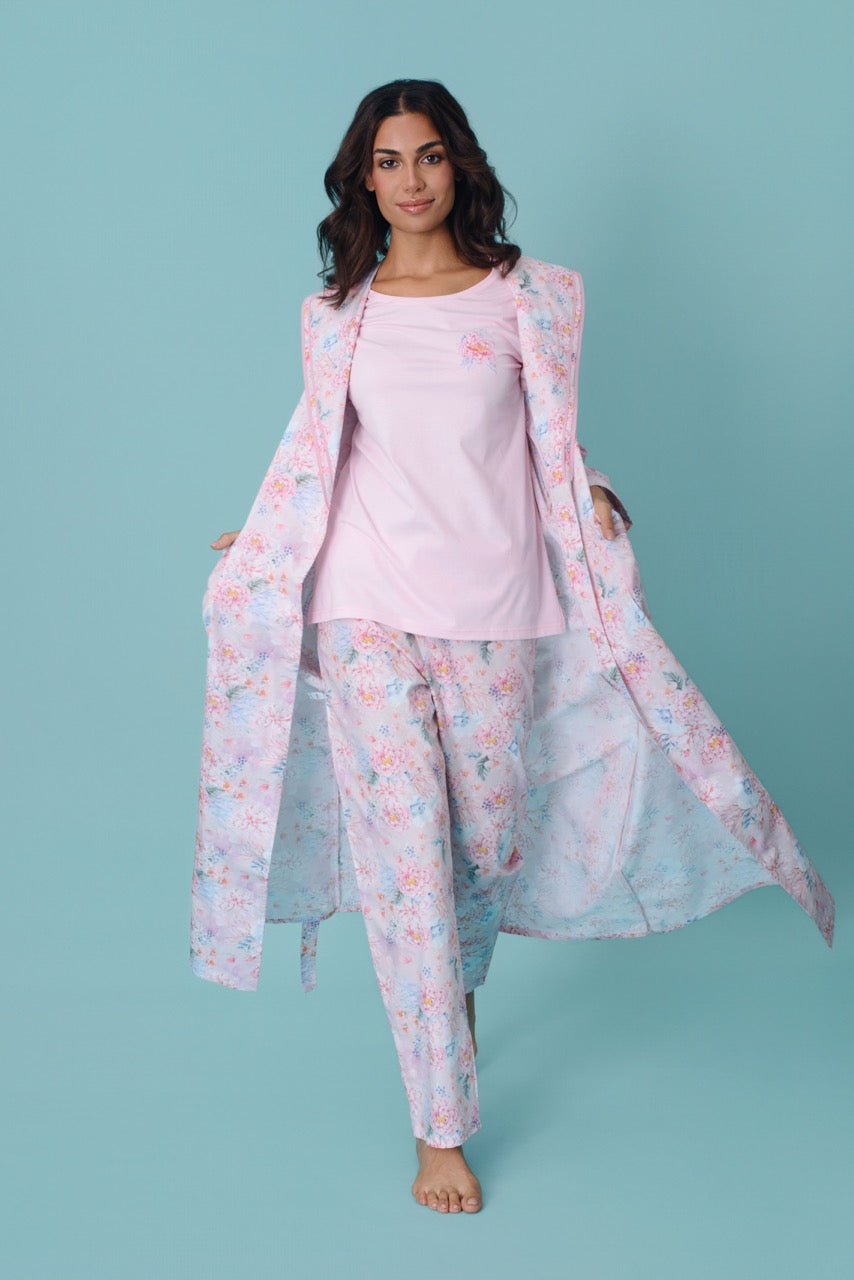 Blush Bloom Robe