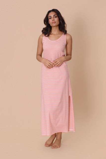 Coral Glow Dress