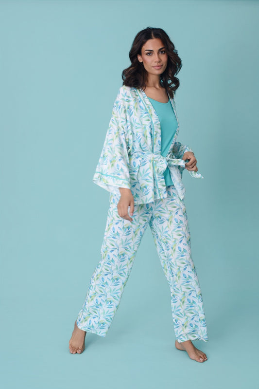 Aqua Leaf Set