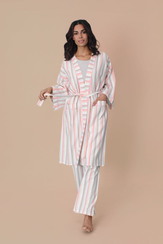 Candy Stripes Robe